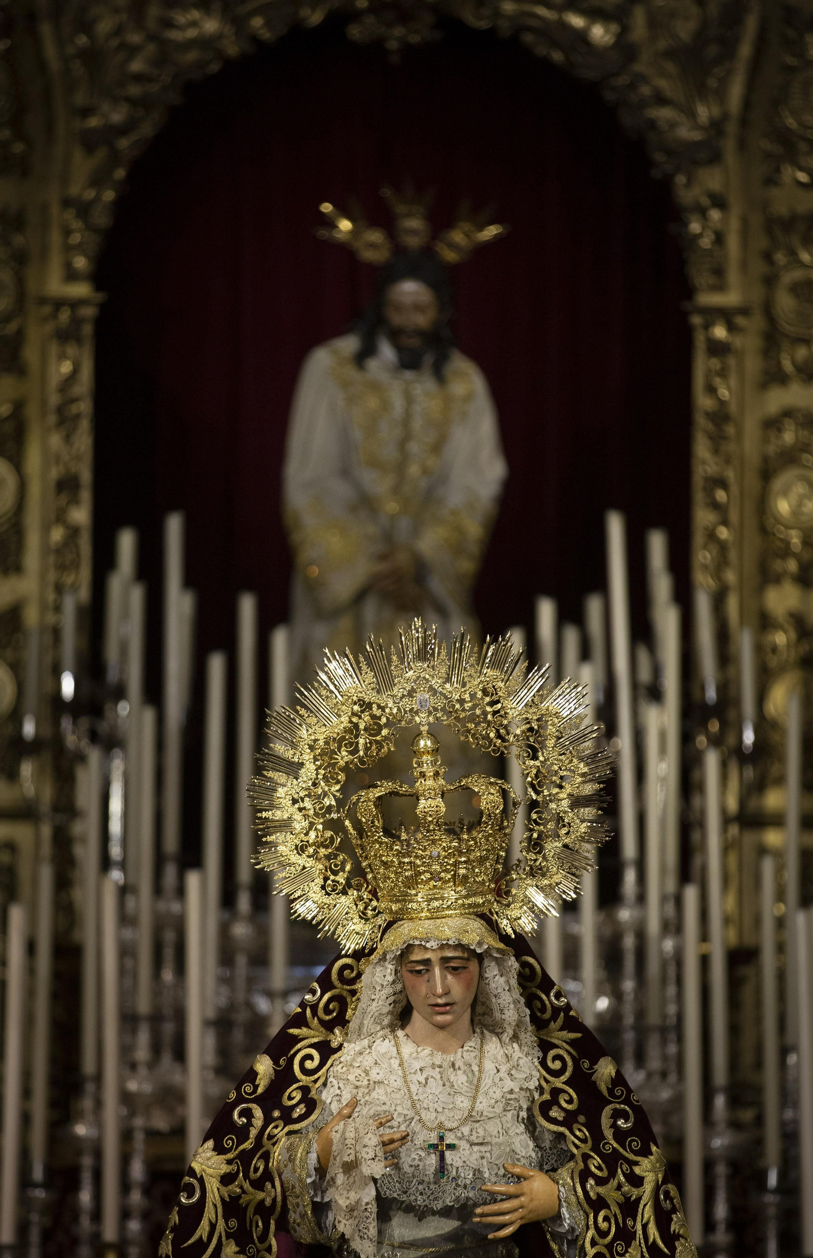 La Virgen de la Amargura tras su restauración, en imágenes