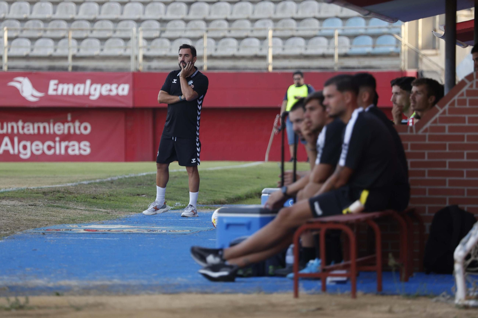 Las fotos del amistoso entre el Algeciras CF y el Xerez DFC en el Nuevo Mirador