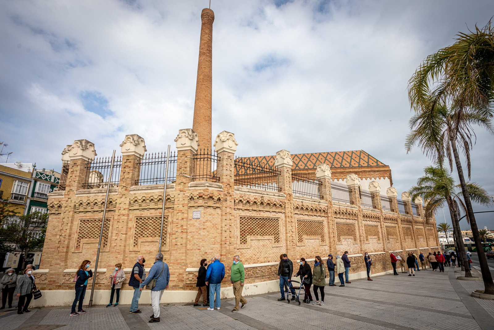 El Palacio de Congresos de Cádiz, donde se querían realizar inversiones con cargo a los fondos Next Generation.