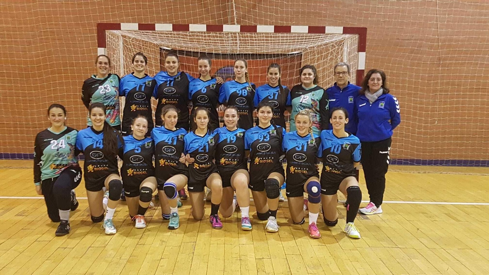 El equipo del BM Solúcar, en una imagen reciente.