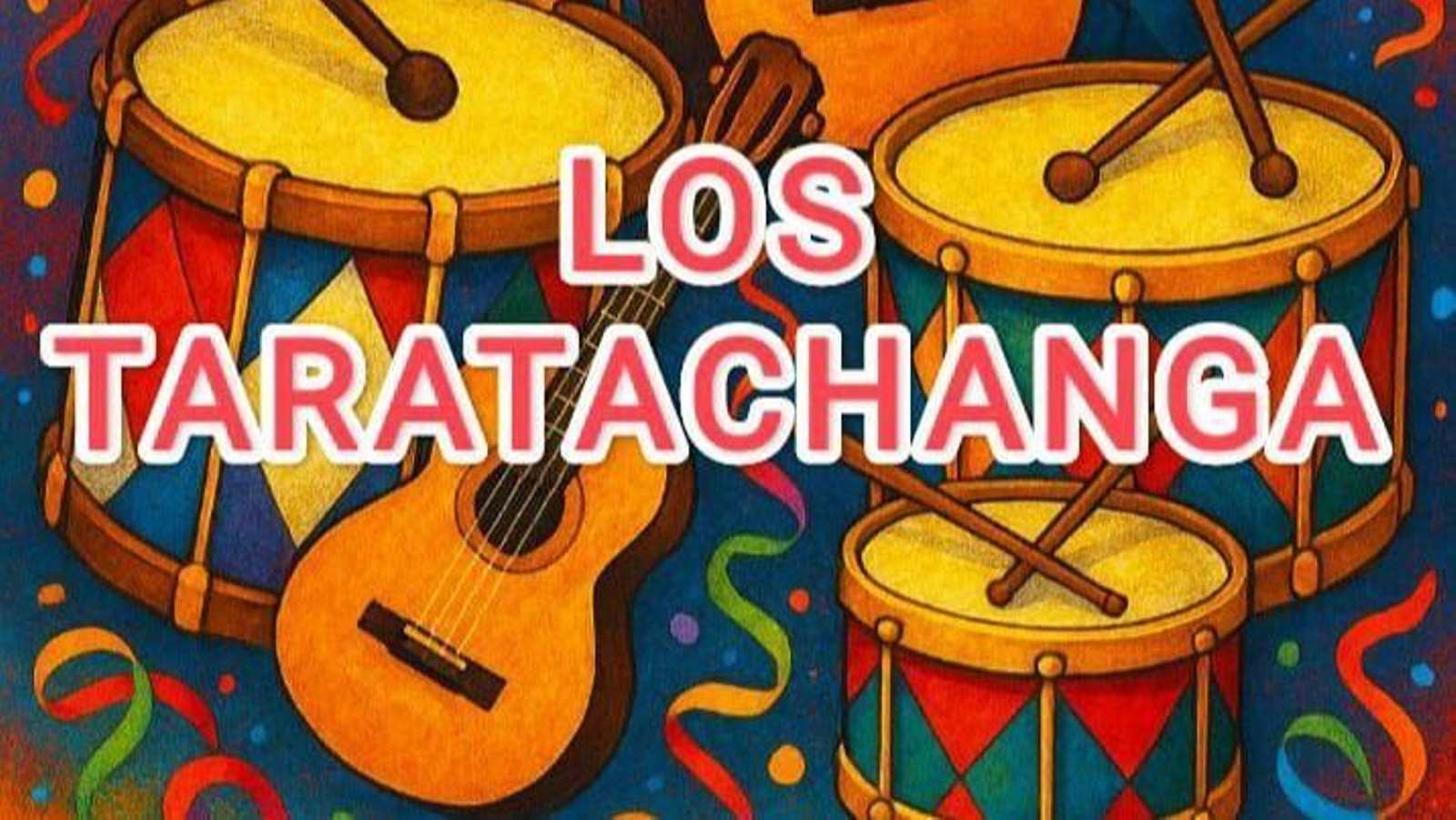 El cartel de la chirigota infantil 'Los taratachanga'.