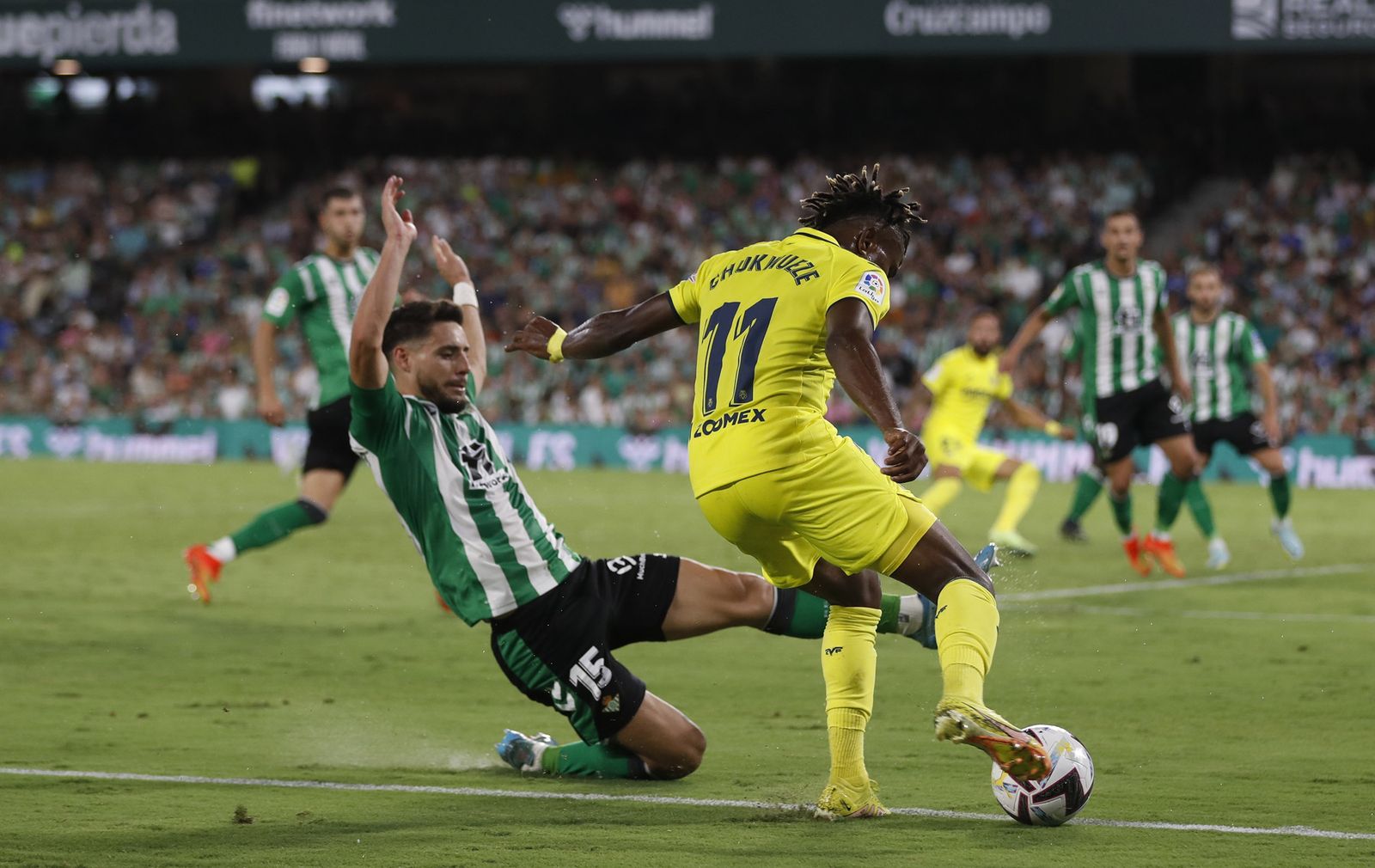 las imágenes del Betis-Villarreal