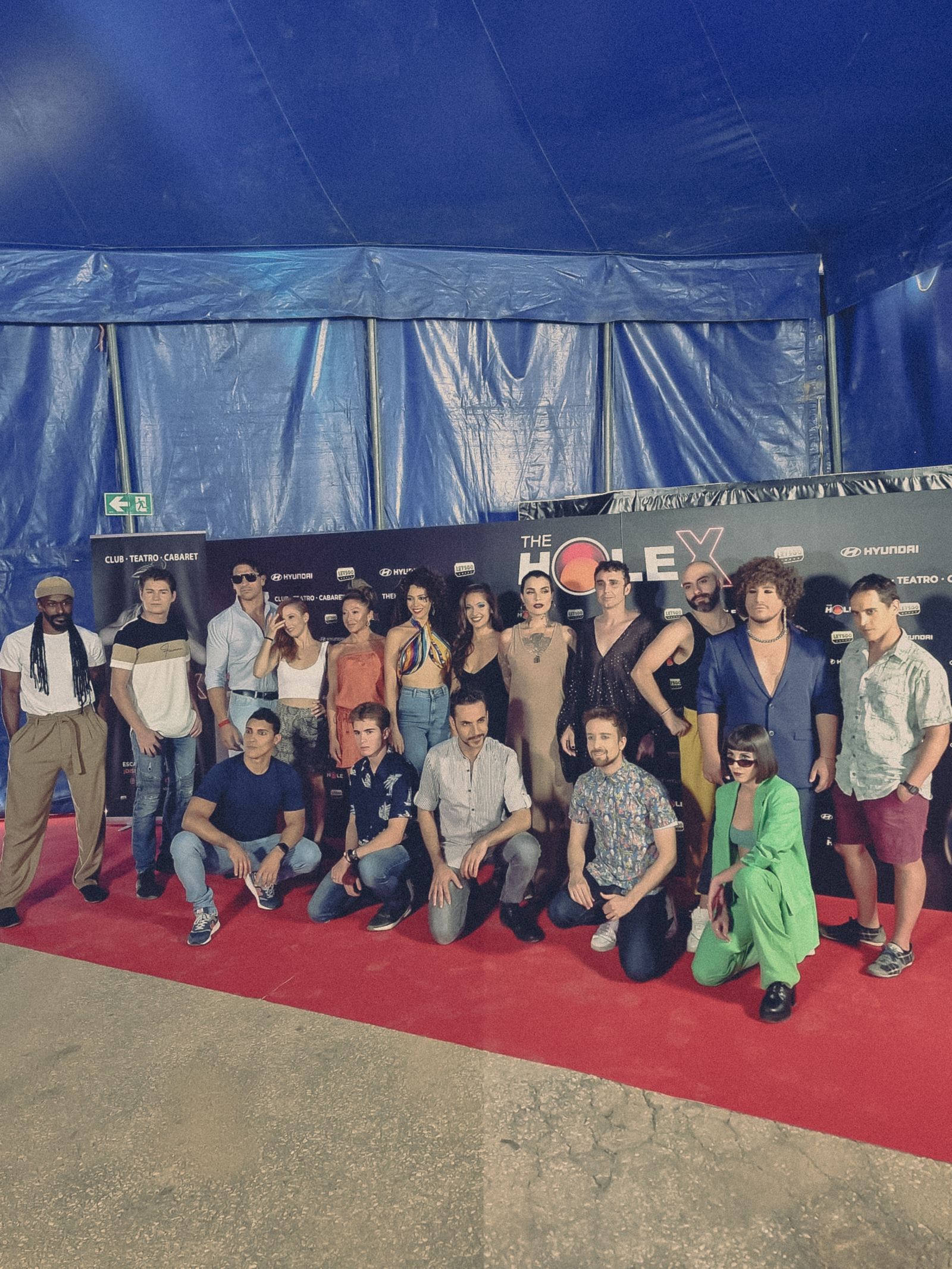 Las fotos de la alfombra roja del pase VIP de 'The Hole X'