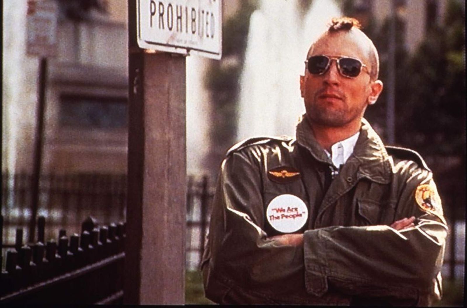 Fotograma de Robert de Niro en la película de Taxi Driver.