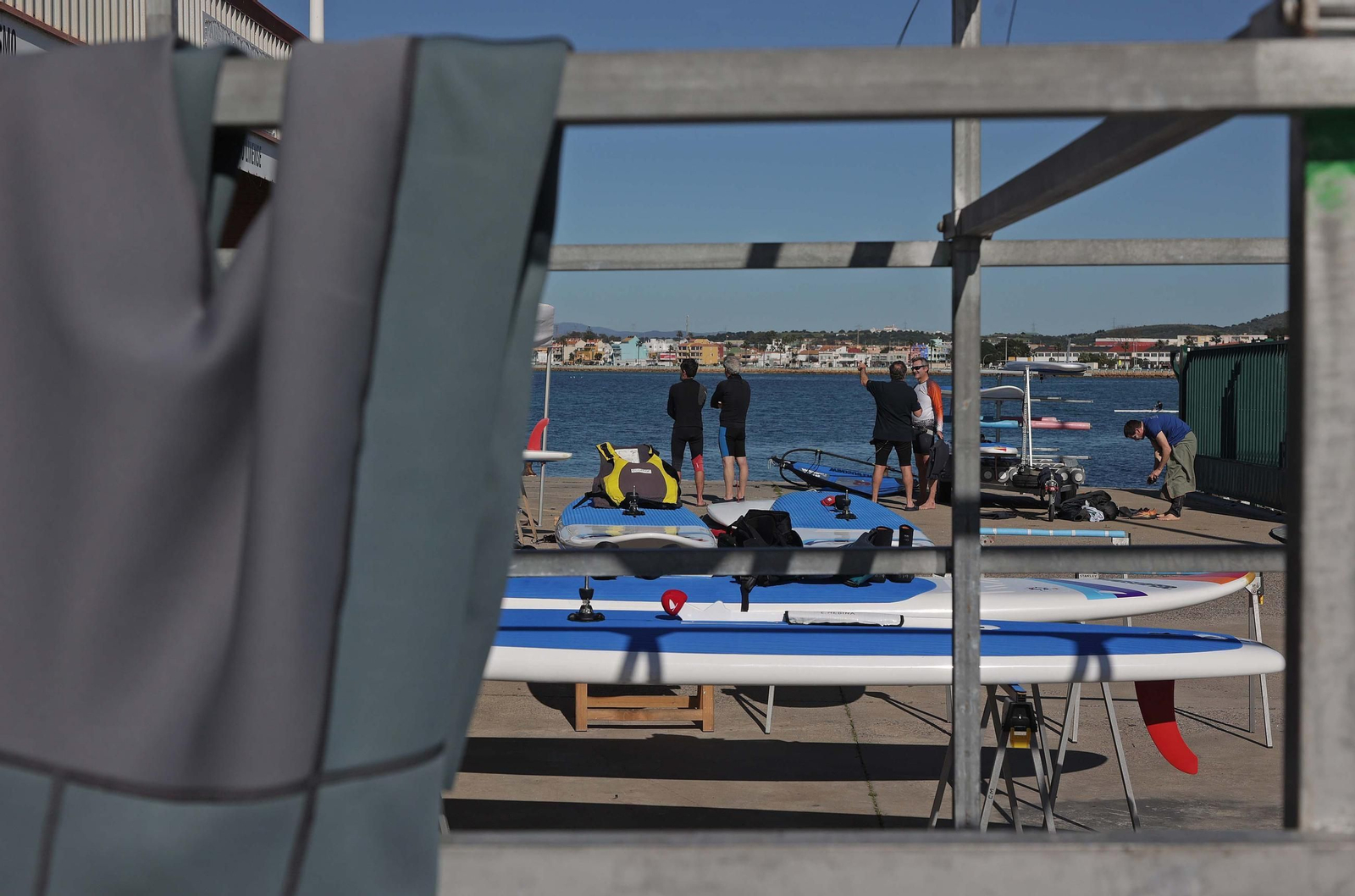 Fotos de la segunda jornada de la Copa de Andalucía de la clase windsurfer en La Línea