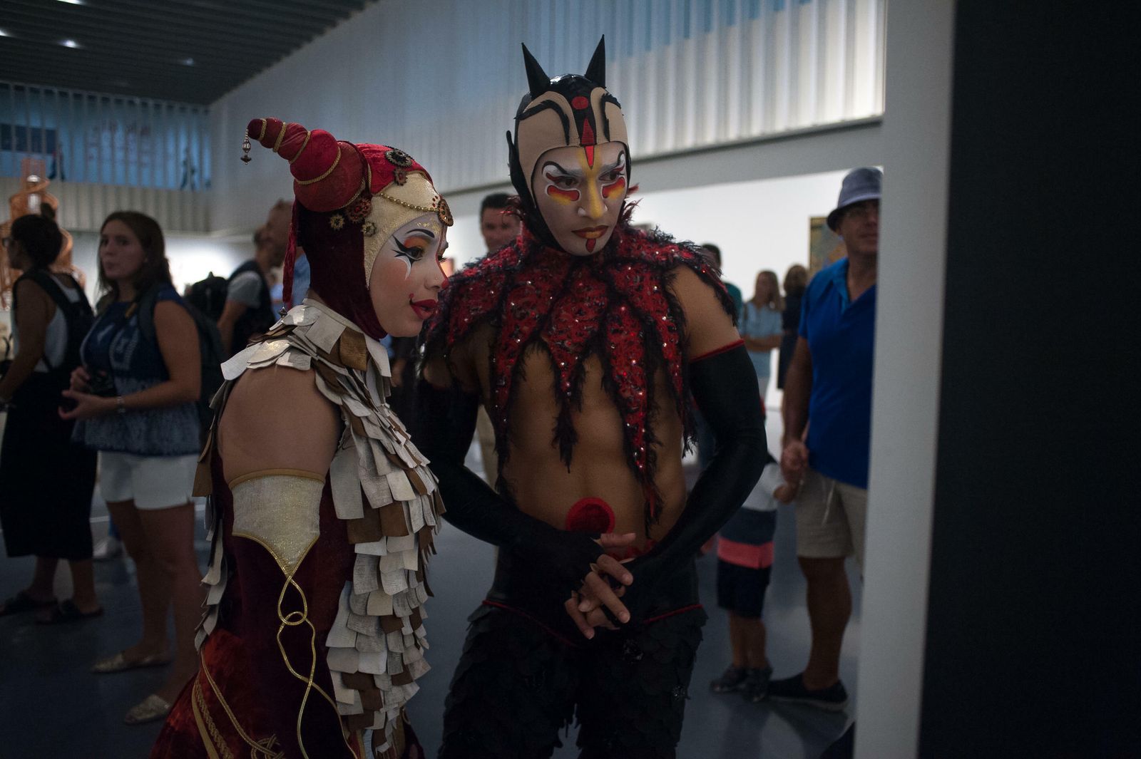 Presentación del espectáculo 'Kooza' del Circo del Sol en Málaga