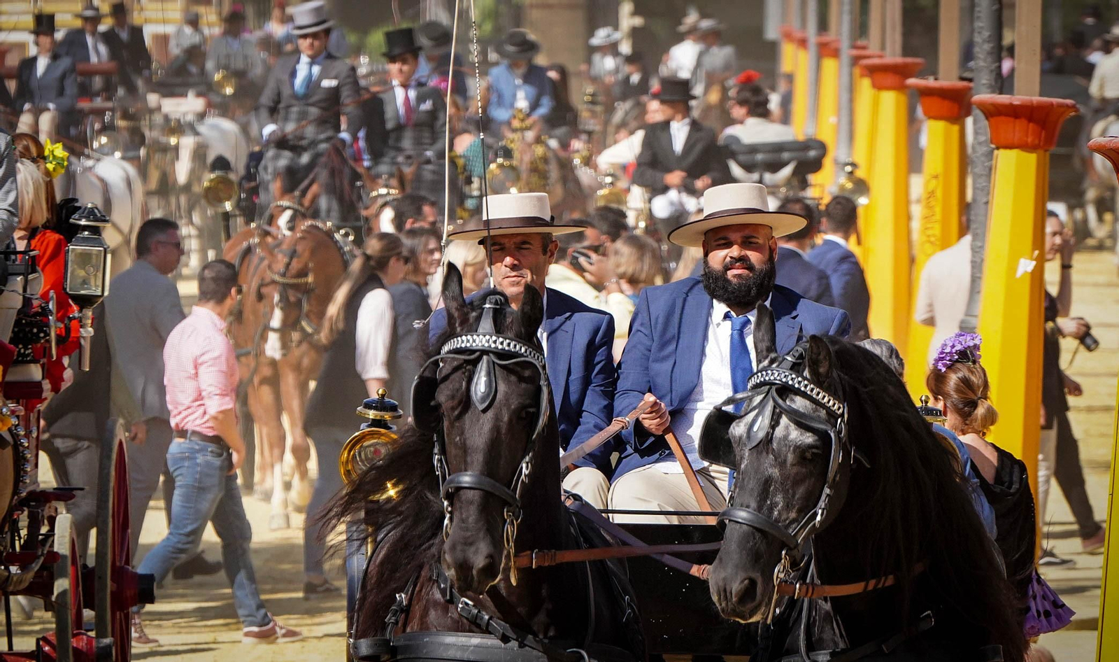 Búscate en las imágenes del viernes de la feria de Jerez 2023