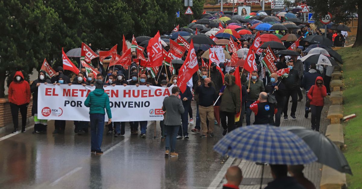 Huelga en el sector del metal: UGT y CCOO convocan paros por el ...