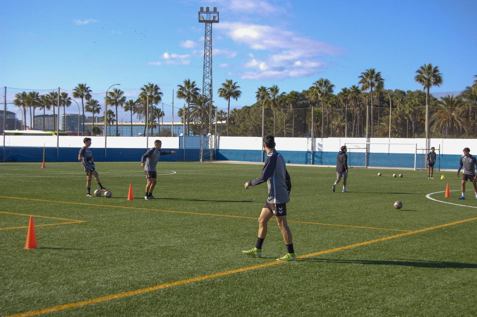 Las fotos del entrenamiento de la Balona previo a su partido con el Ciudad de Lucena