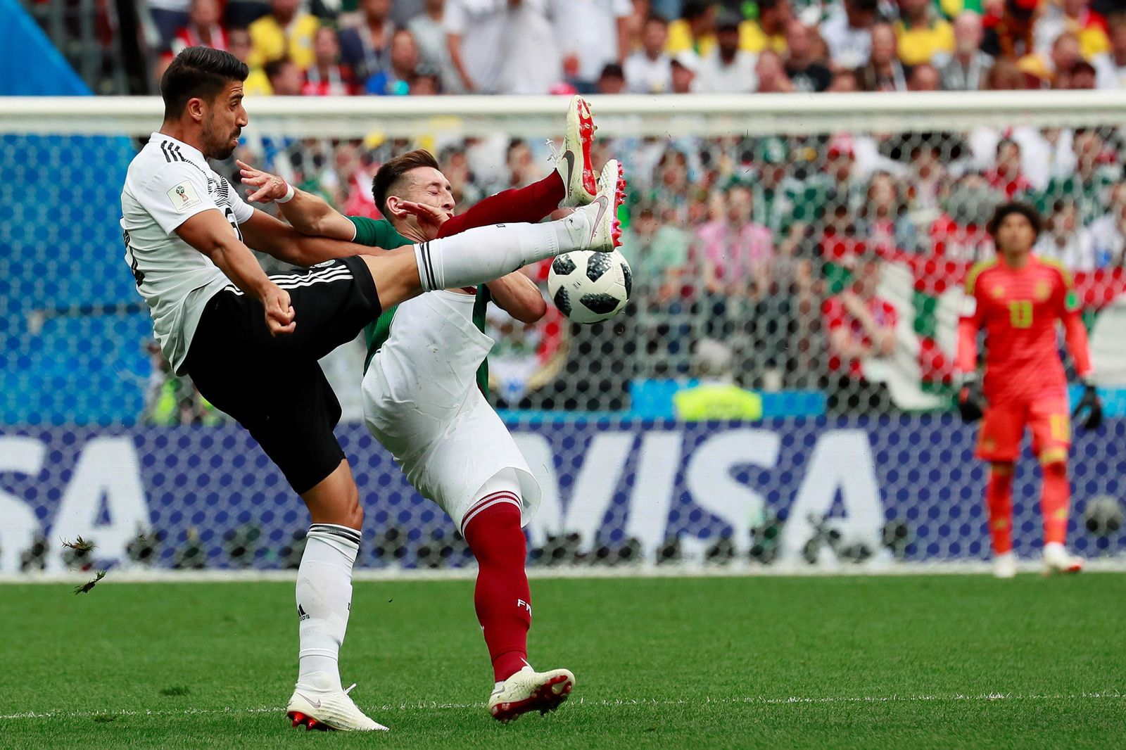 Las imágenes del Alemania-México