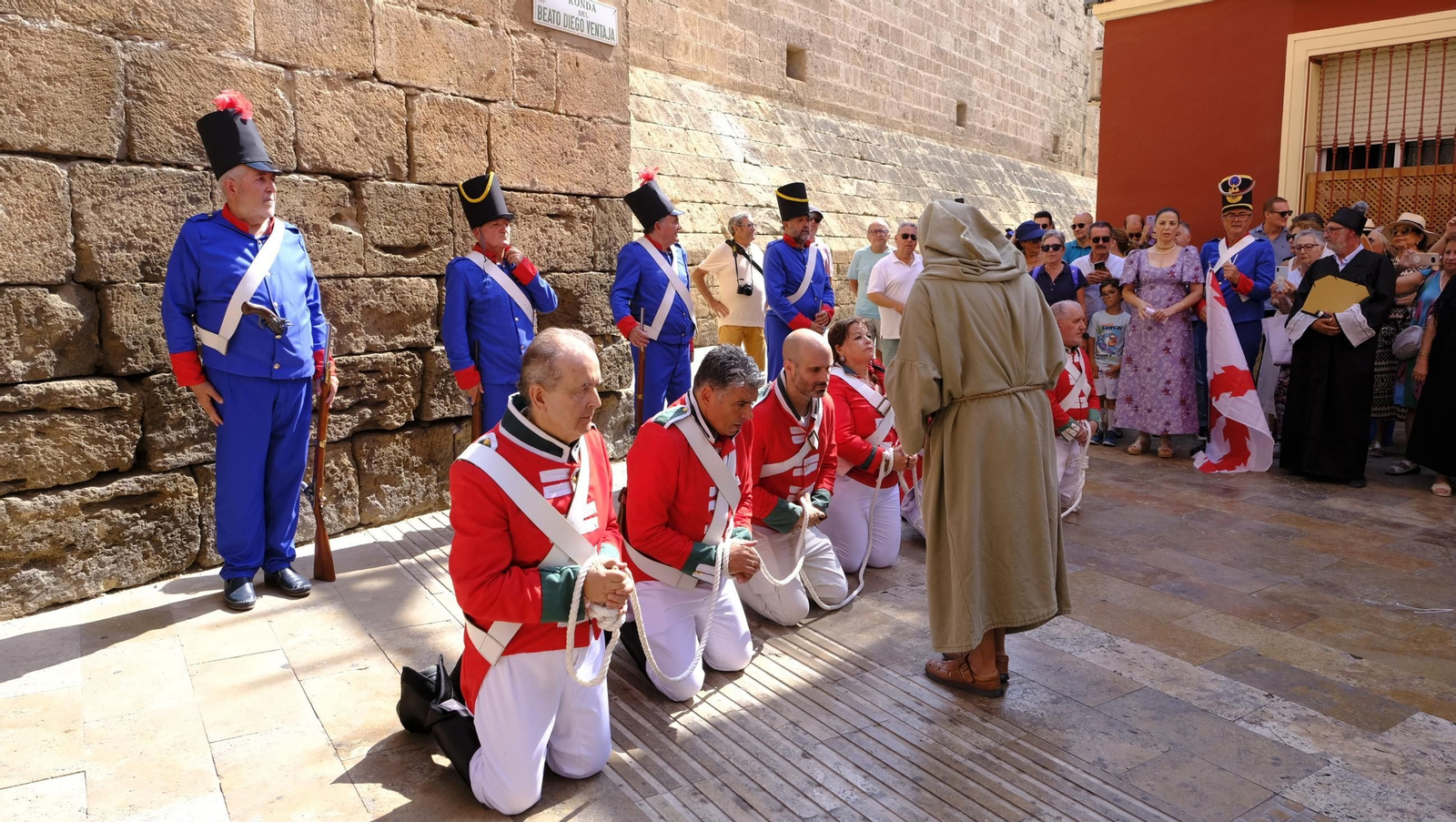 Recreación histórica de Los Coloraos, en imágenes