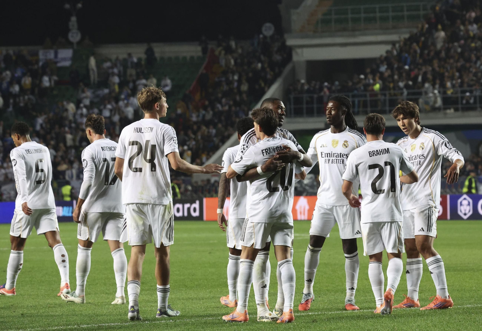 Las mejores fotos del Kairat Almaty-Real Madrid