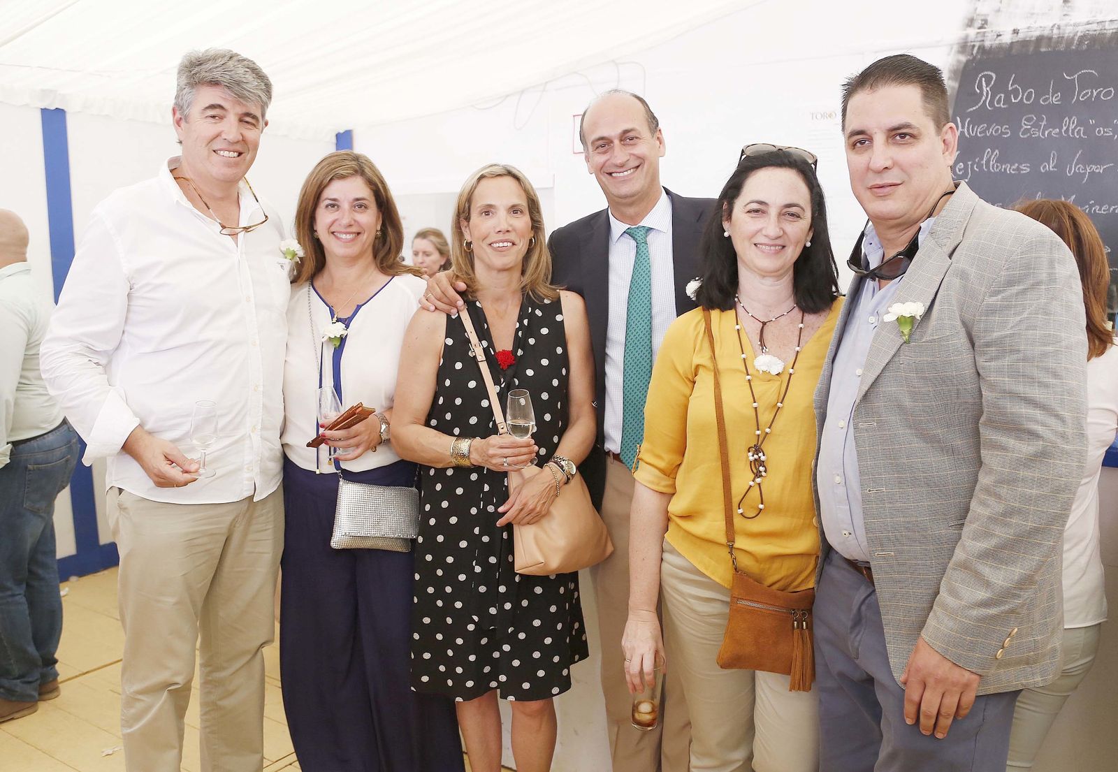 Luis Sánchez de Cos, Mayte Mut, Cristina Castellano, Manuel Alonso, Carmen Guerrero y Carlos Loma.