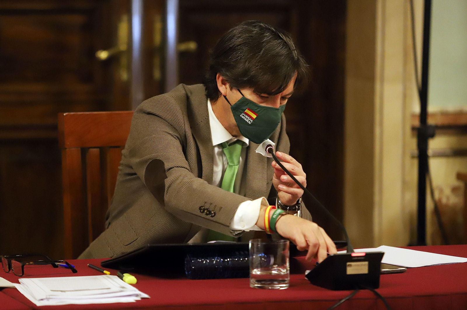 Imágenes del pleno celebrado en el Ayuntamiento de Huelva