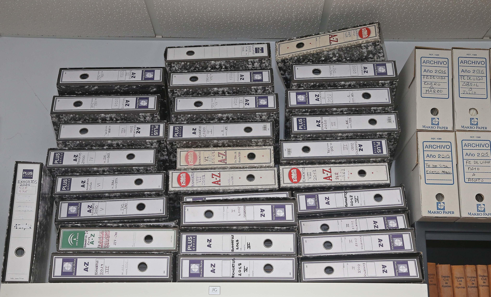 Fotos del colapso en el Registro Civil de Algeciras