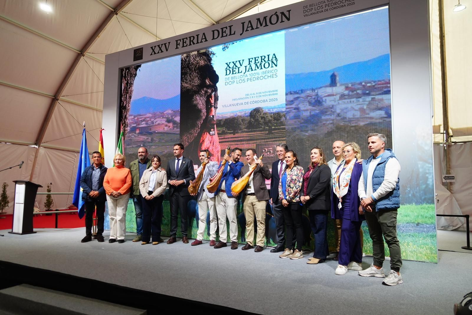 El concurso del mejor jamón 100% ibérico de Los Pedroches