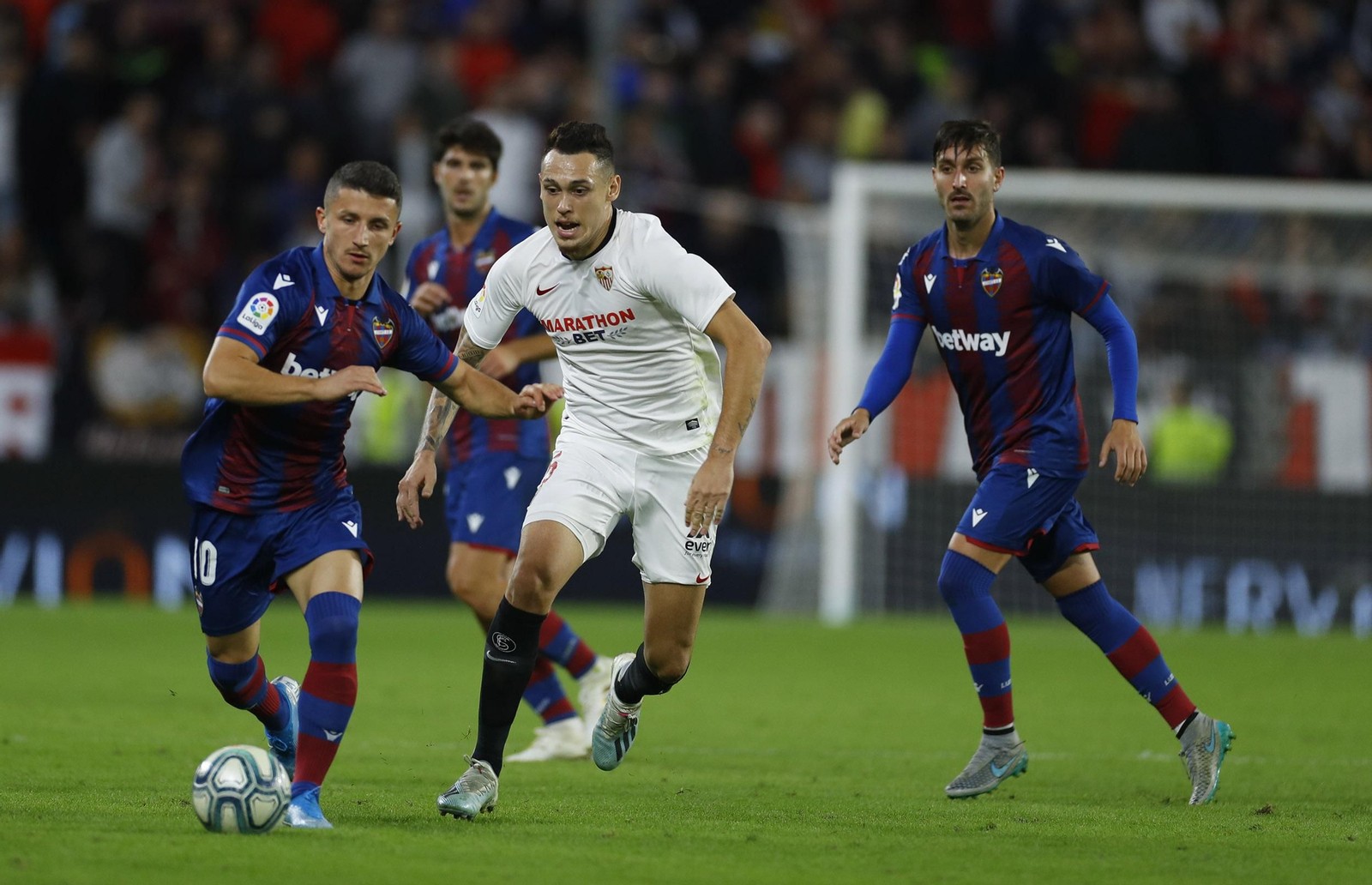 Las imágenes del Sevilla FC-Levante