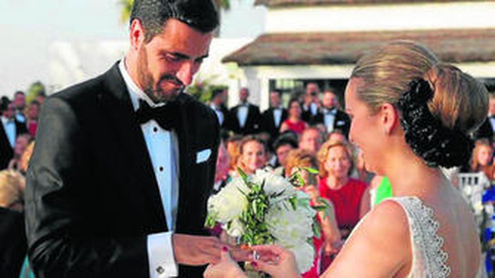 Con su boda, el jugador del Cádiz ha puesto el broche a uno de los mejores años de su vida.