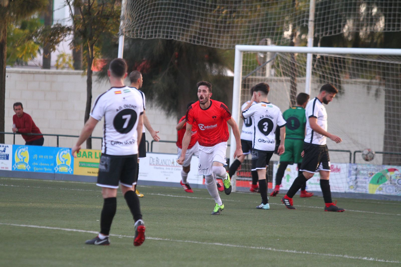 Pascual celebra uno de sus tantos de la presente temporada.
