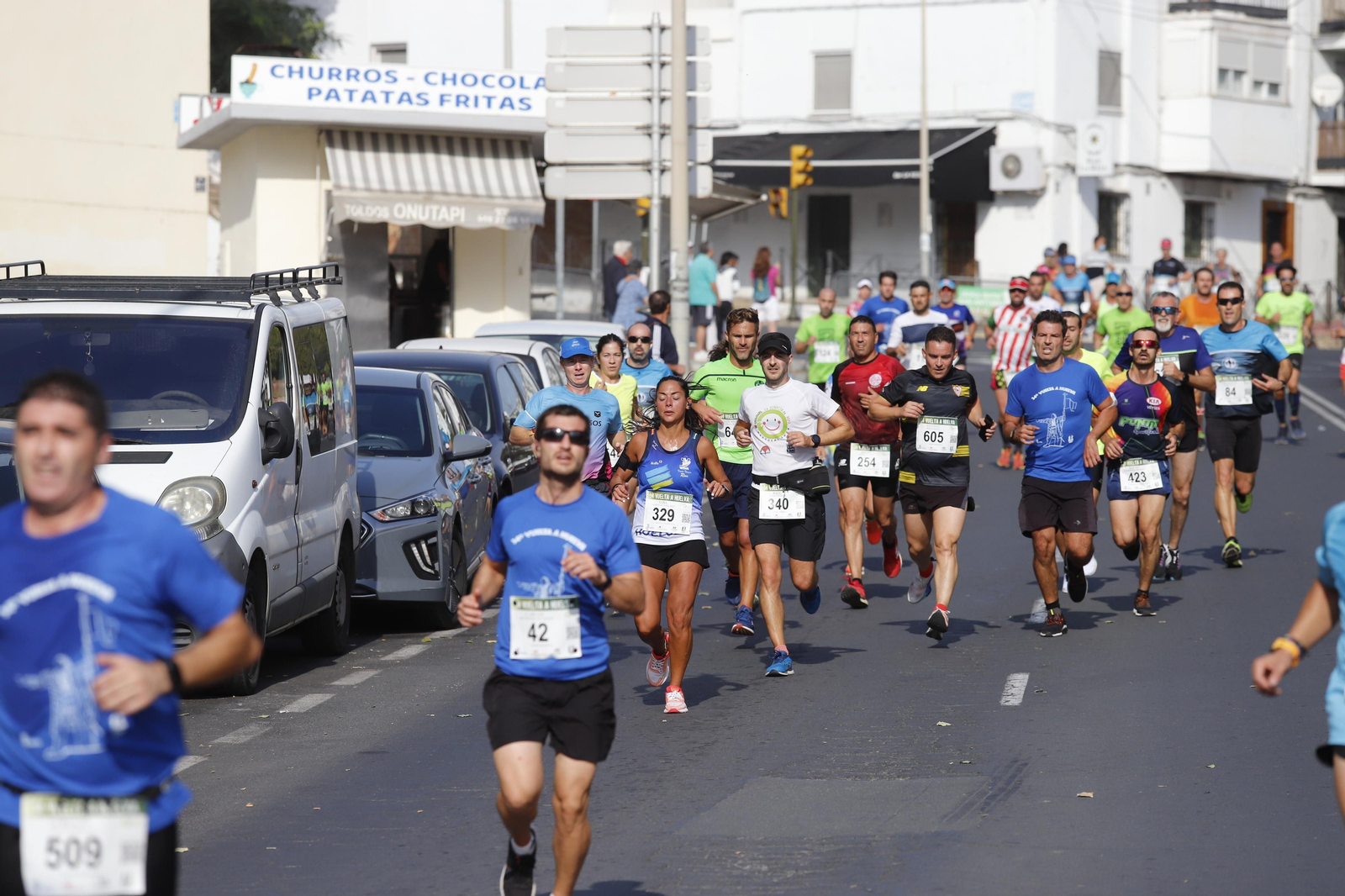Las imágenes de la vuelta a Huelva de atletismo
