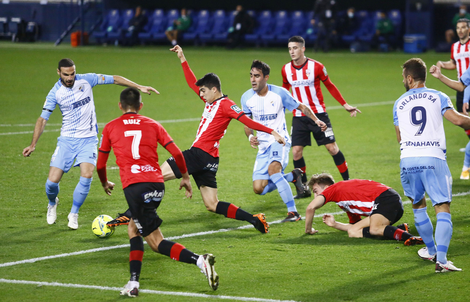Las fotos del Málaga CF-Logroñés