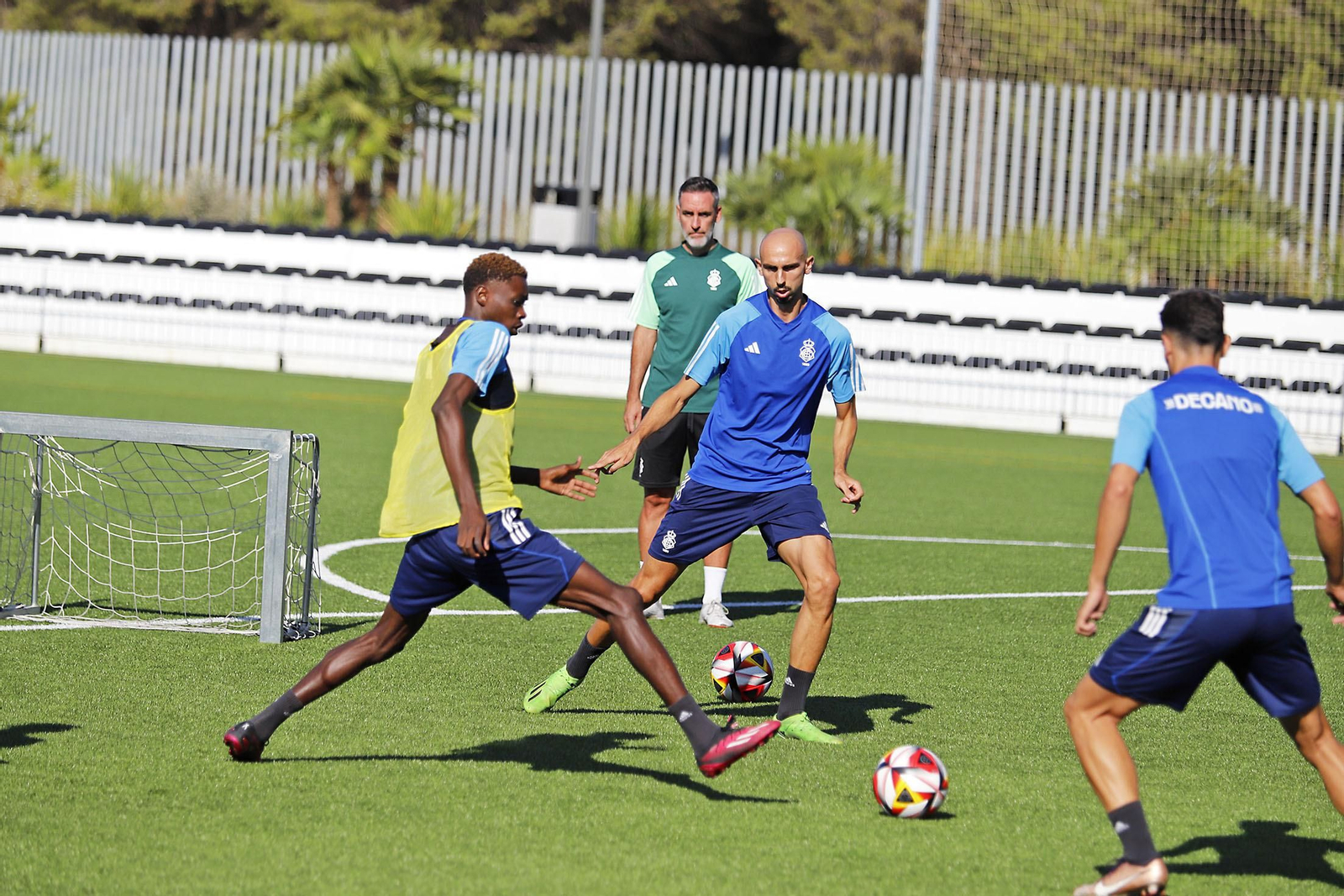 Imágenes del entrenamiento del Recreativo de Huelva