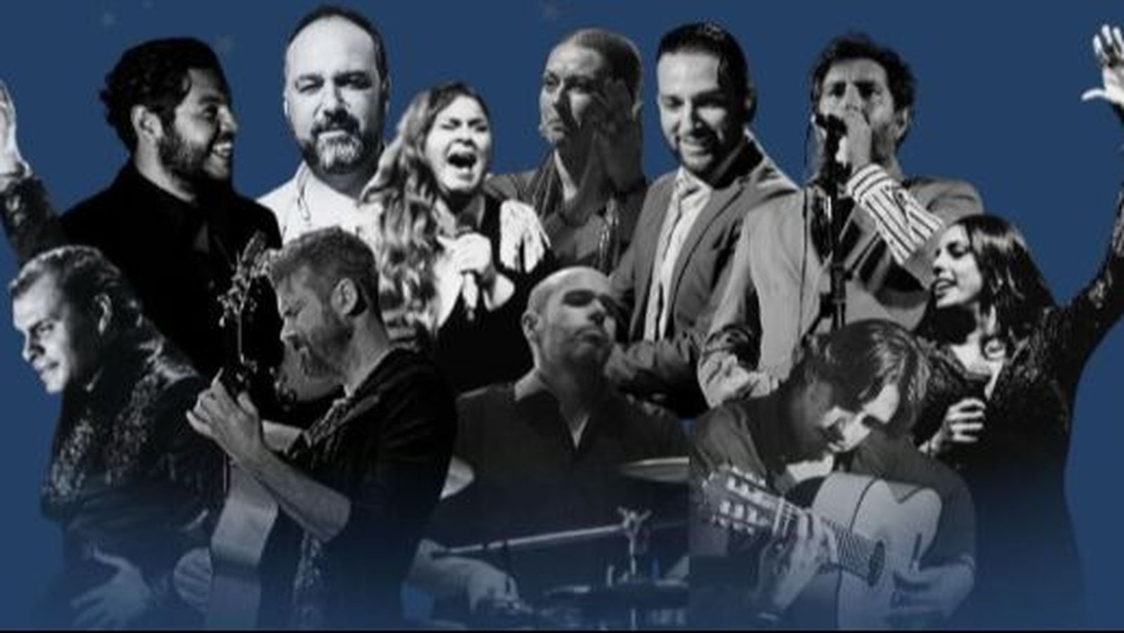 Detalle del cartel de la zambomba municipal de La Barca