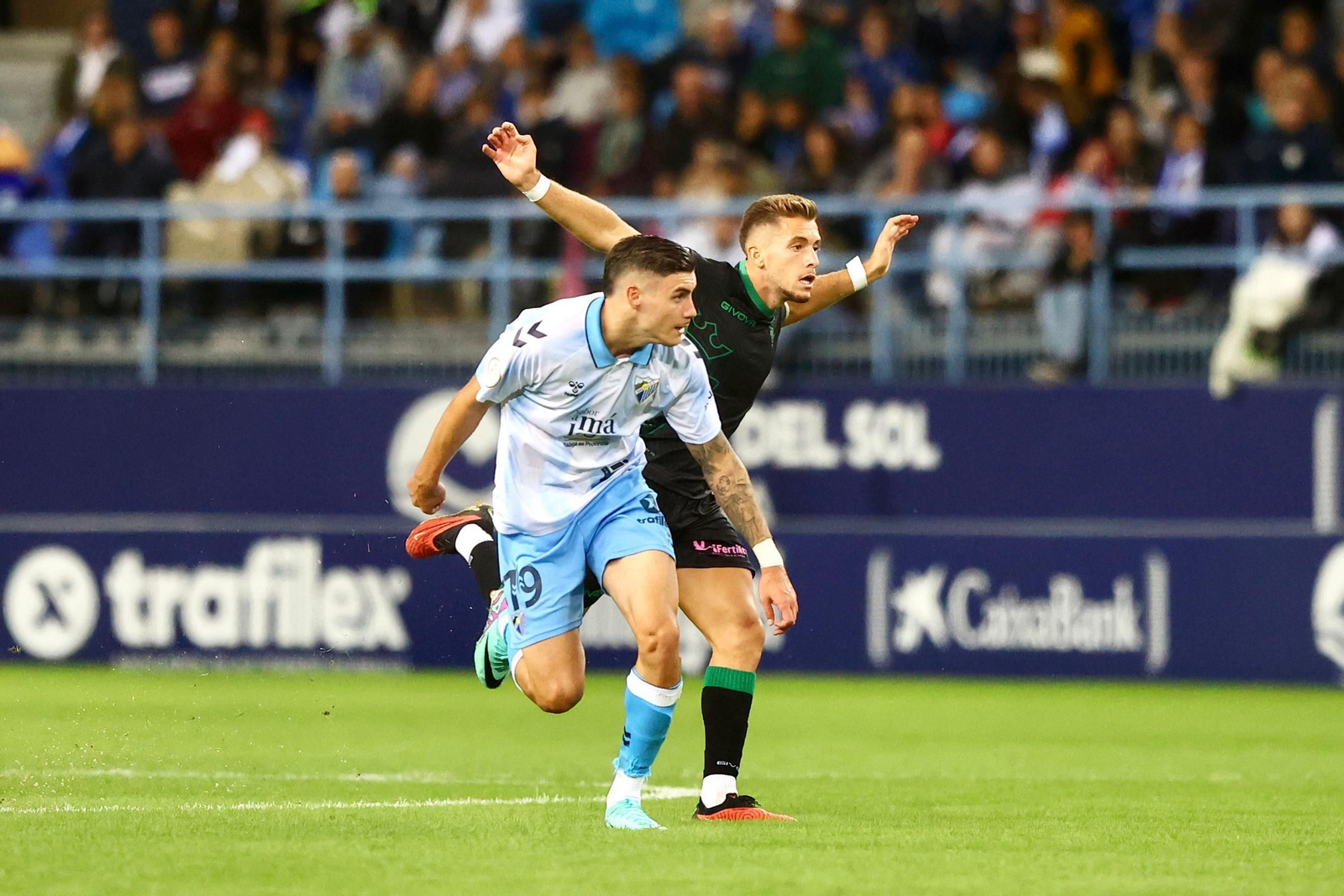 El Málaga CF-Córdoba, en fotos