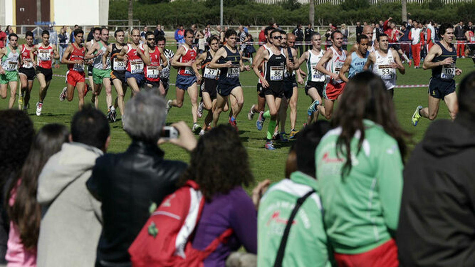 Campo a través de veteranos en la Pradera Hípica.