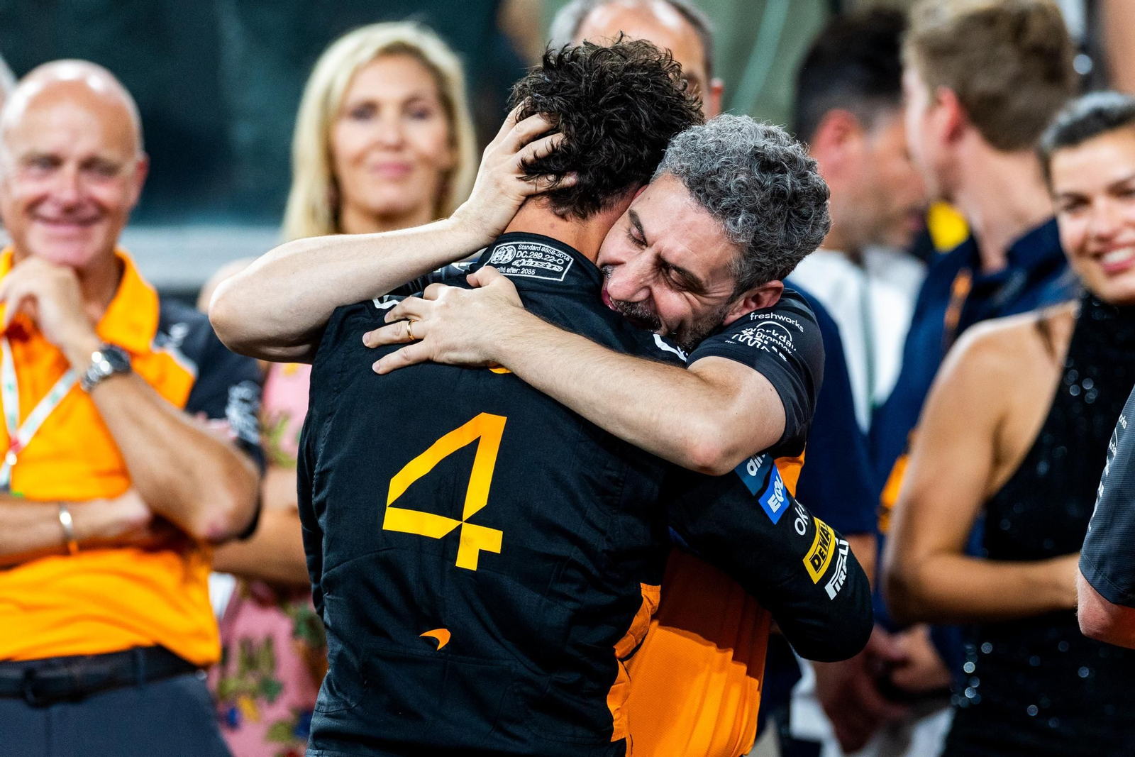 Las fotos del título mundial de Lando Norris en la Fórmula 1