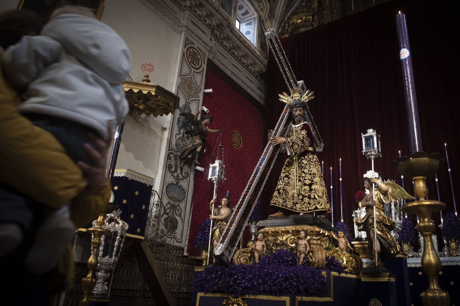 Imágenes de la veneración a Jesús Nazareno