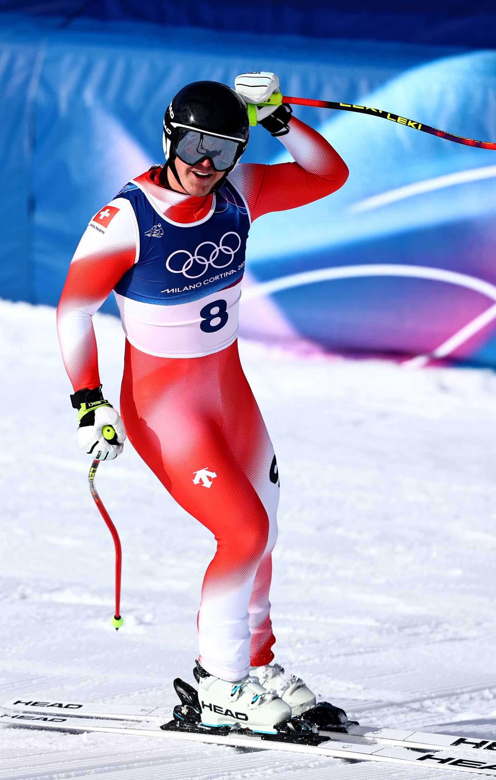 Las espectaculares fotos del descenso masculino en los Juegos Olímpicos de invierno