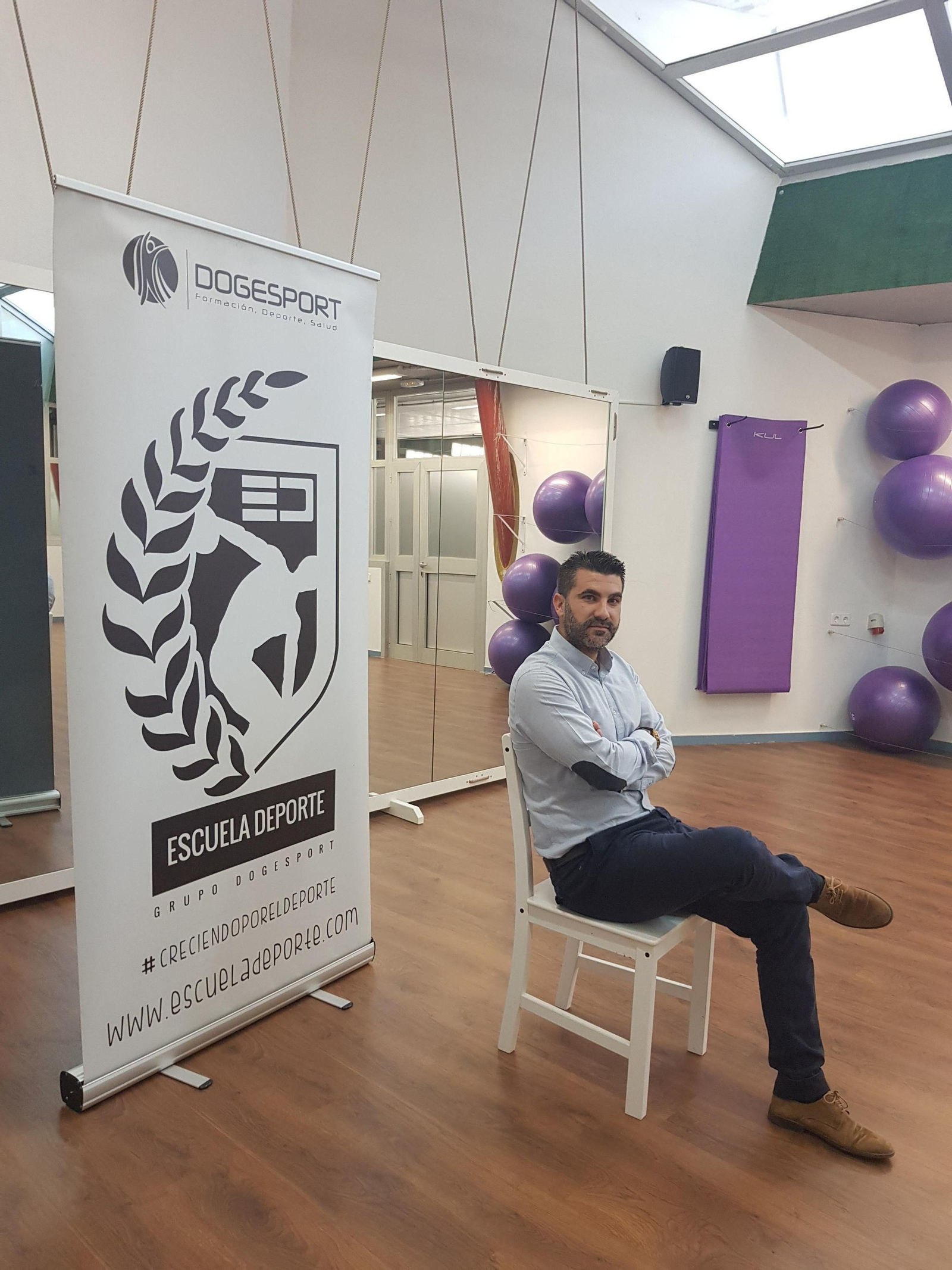 El subdirector de Escuela Deporte, Lamberto Conde.