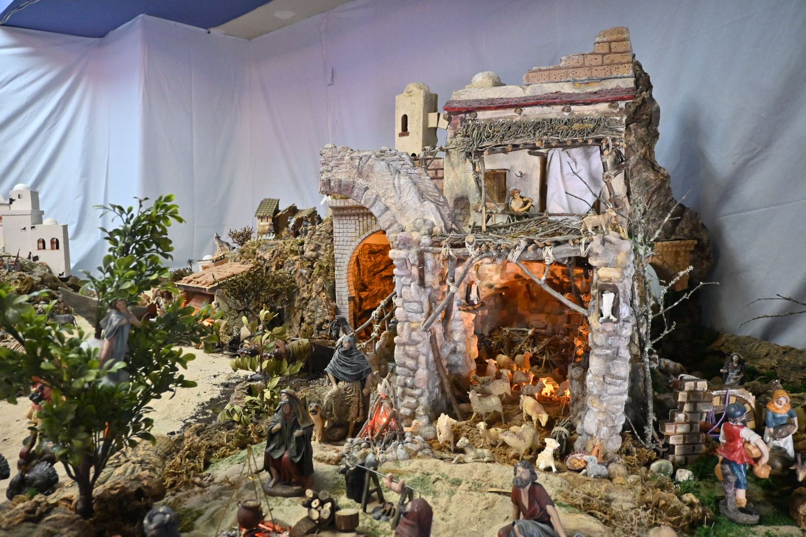 Las mejores imágenes de los belenes de Huelva, vistas de cerca