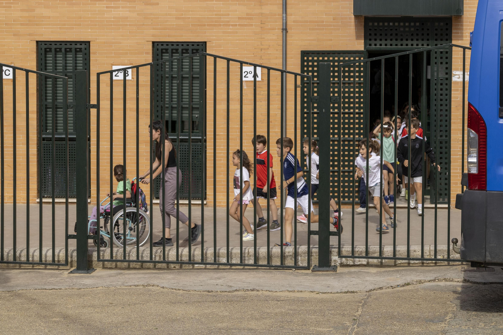 Imágenes Simulacro de Tsunami en el Colegio Funcadia Huelva