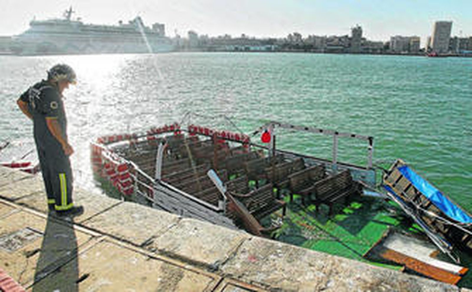 El hundimiento del Vaporcito se debió a un "error humano"