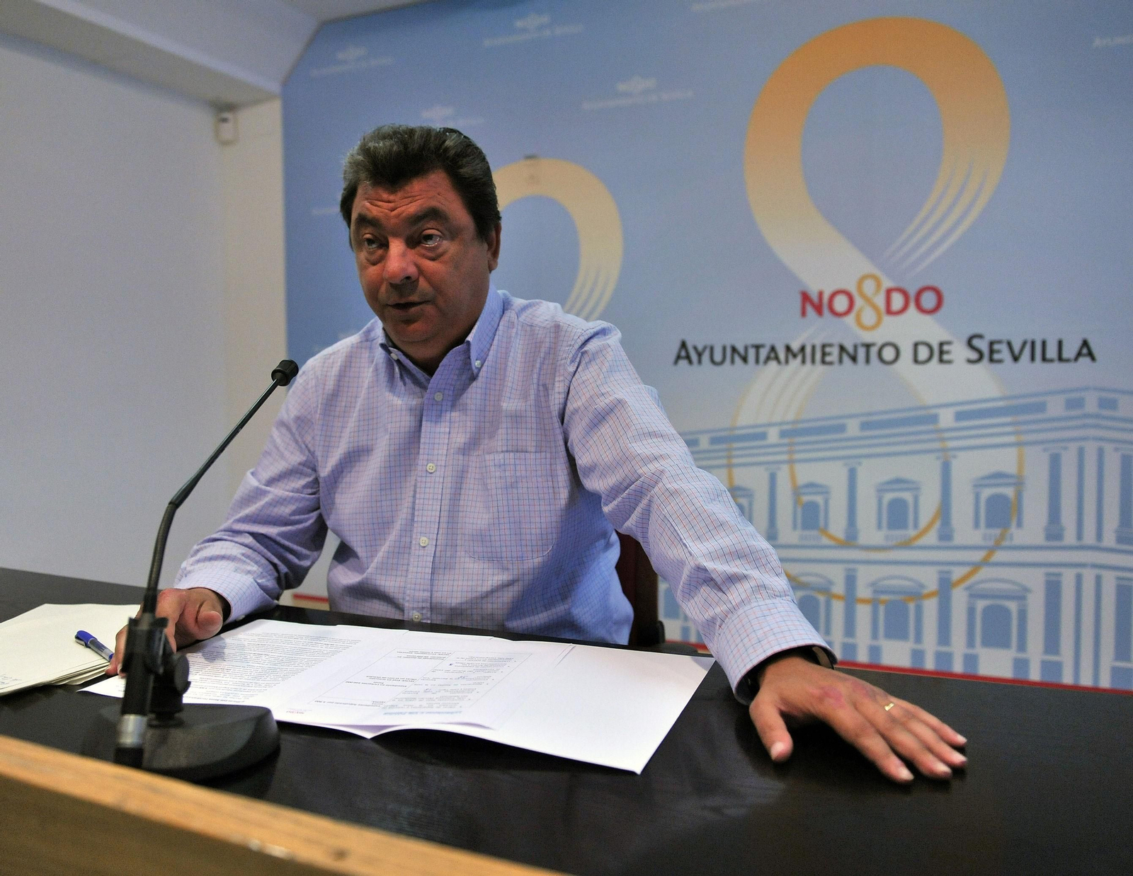 El delegado de Movilidad del Ayuntamiento de Sevilla, Ignacio Flores.