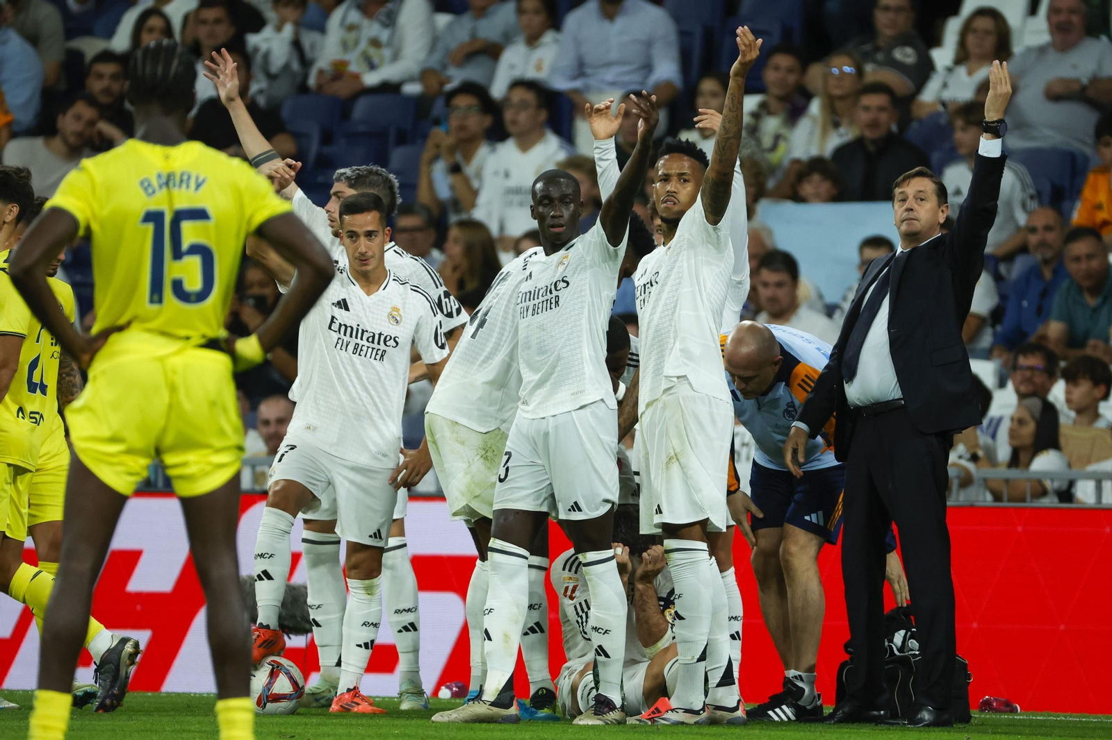Las mejores imágenes del Real Madrid - Villarreal
