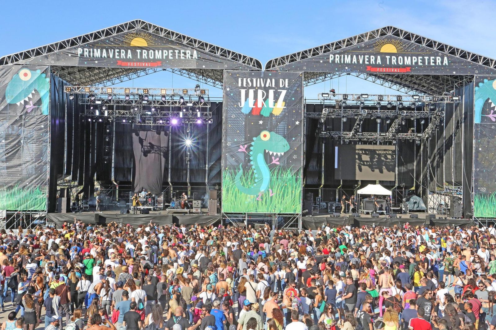 El escenario en la edición de 2019.