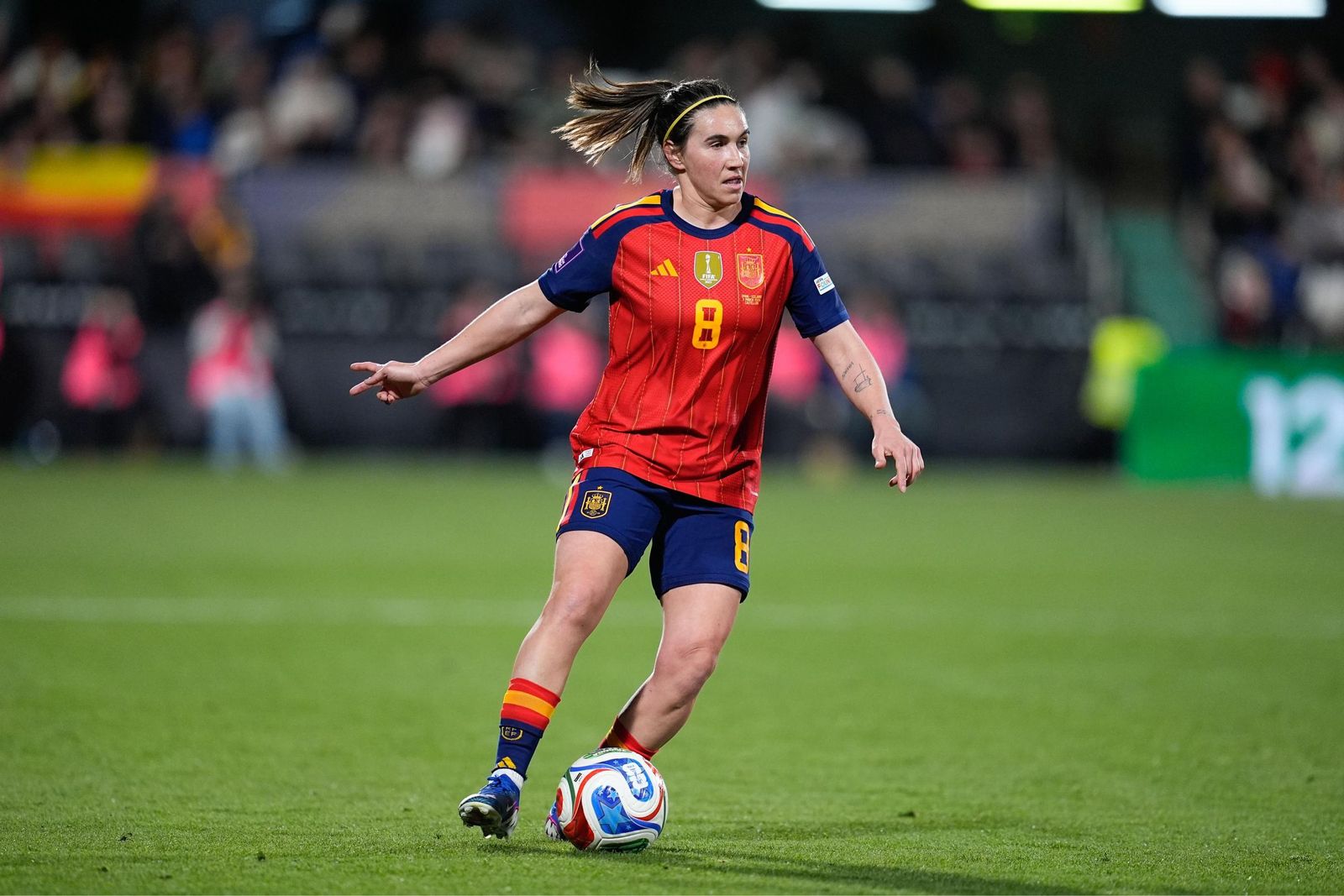 Las fotos del España-Islandia de fútbol femenino