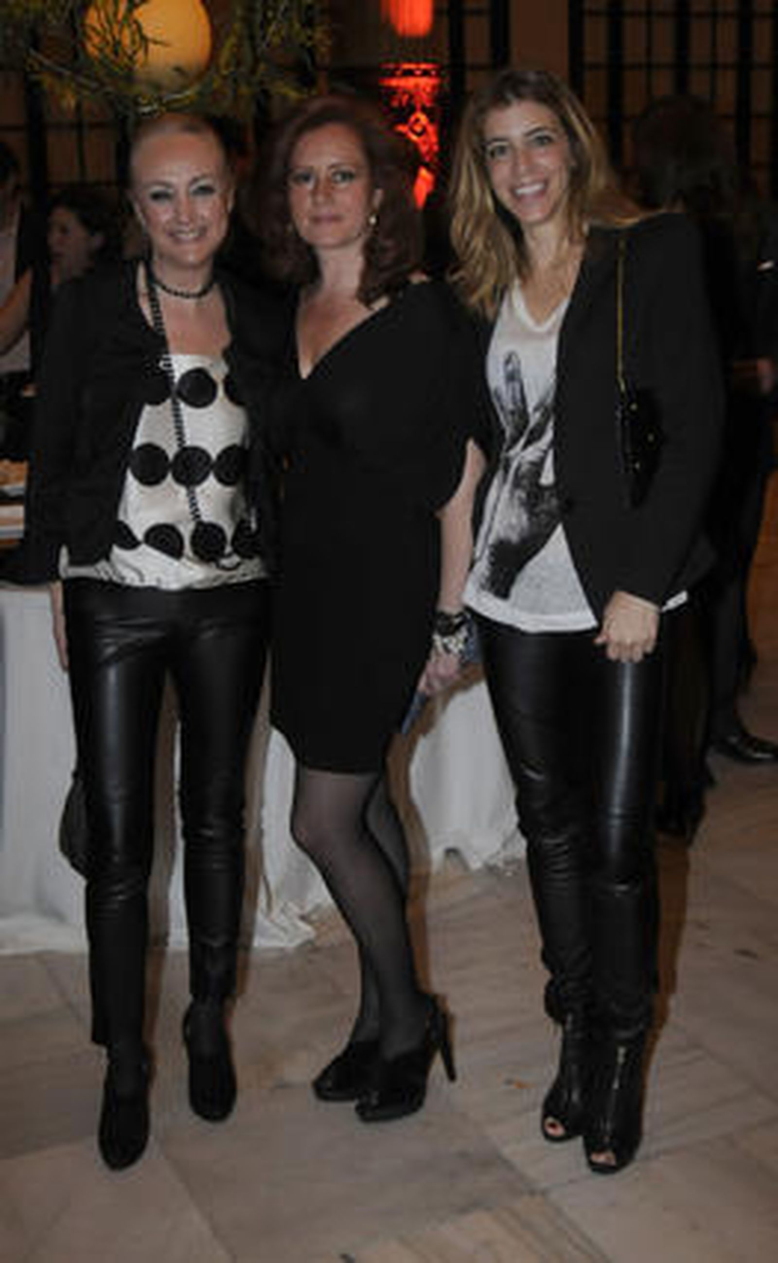 Mercedes Morón, Macarena García Otero y Rocío Puch.