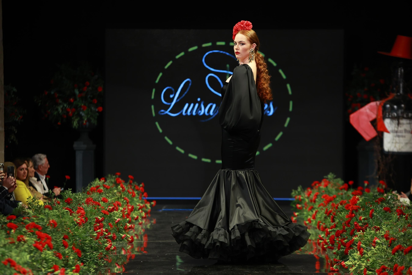 Desfile de Isabel Avedú en la Pasarela Flamenca Jerez Tío Pepe 2023