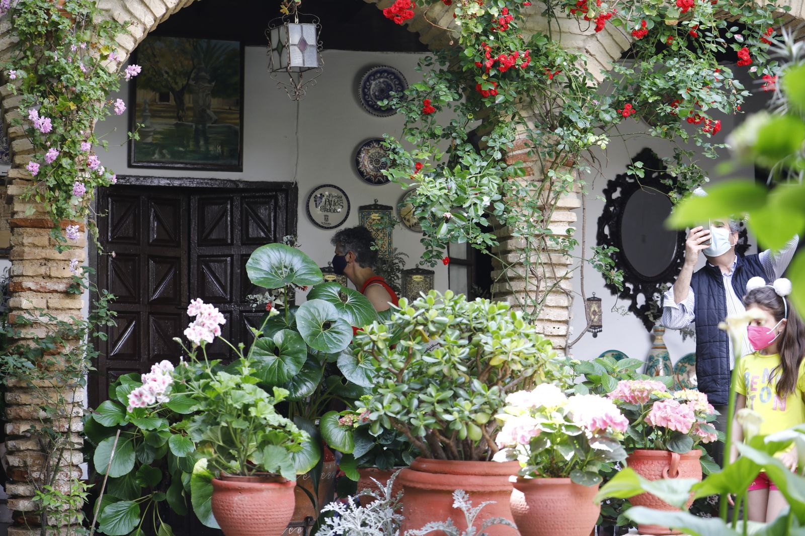 Fotografías: Sábado de colas y bulla en los Patios de Córdoba