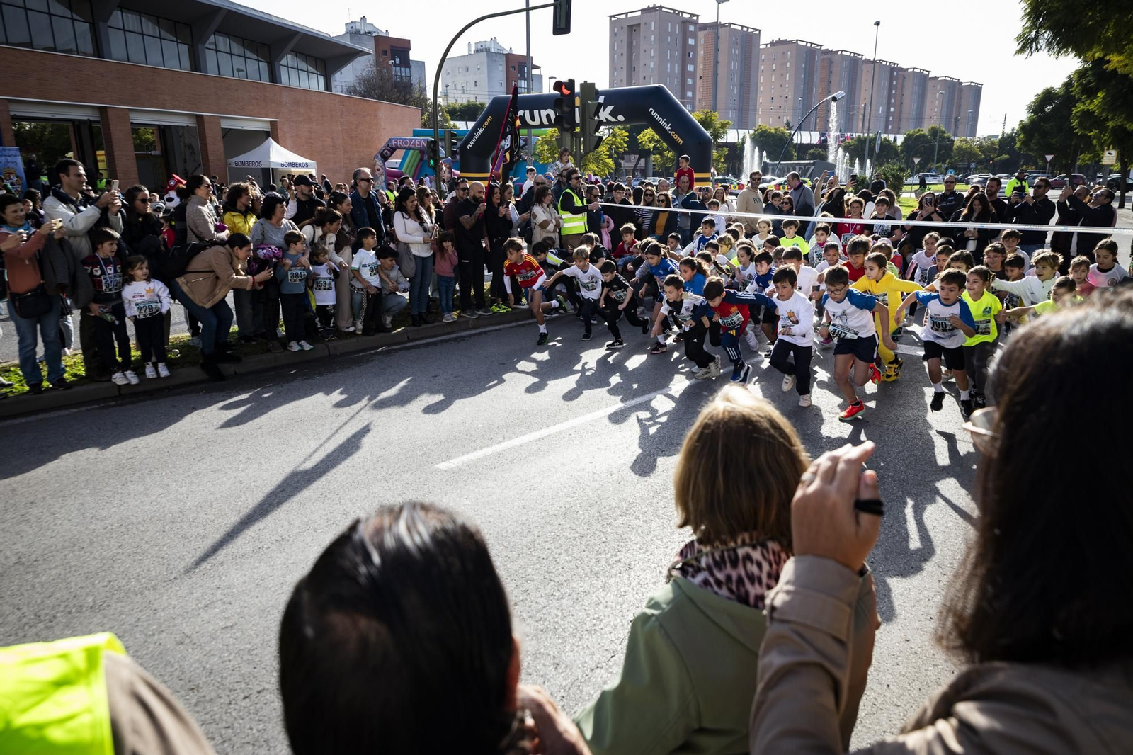 Imágenes de la V Carrera Infantil Bomberos de Jerez