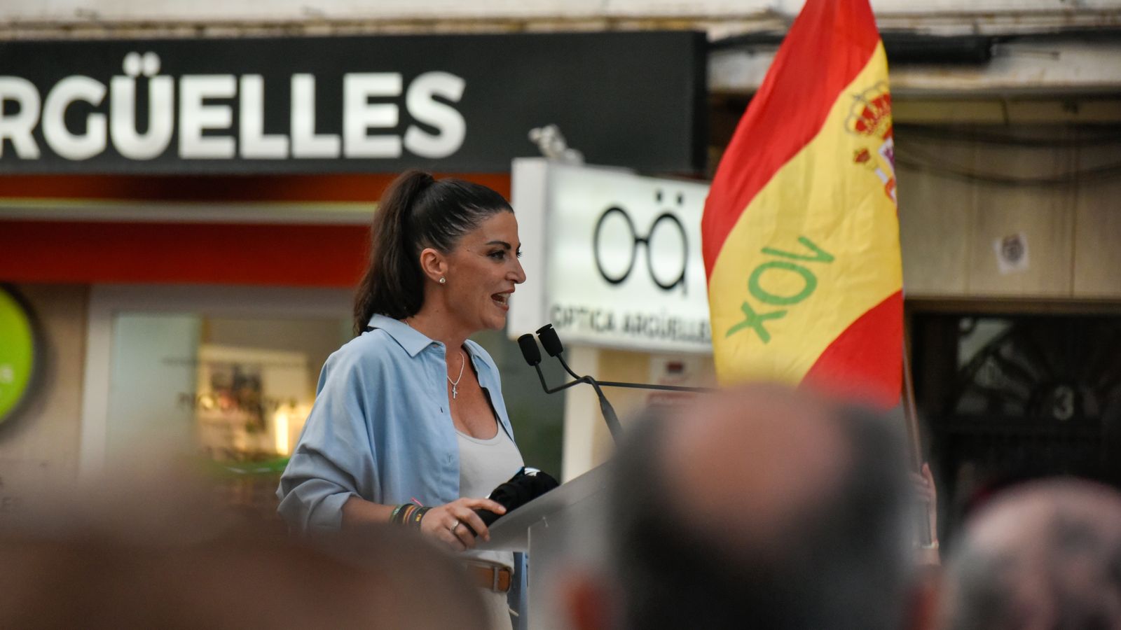 Las fotos del mitin de Vox en Algeciras