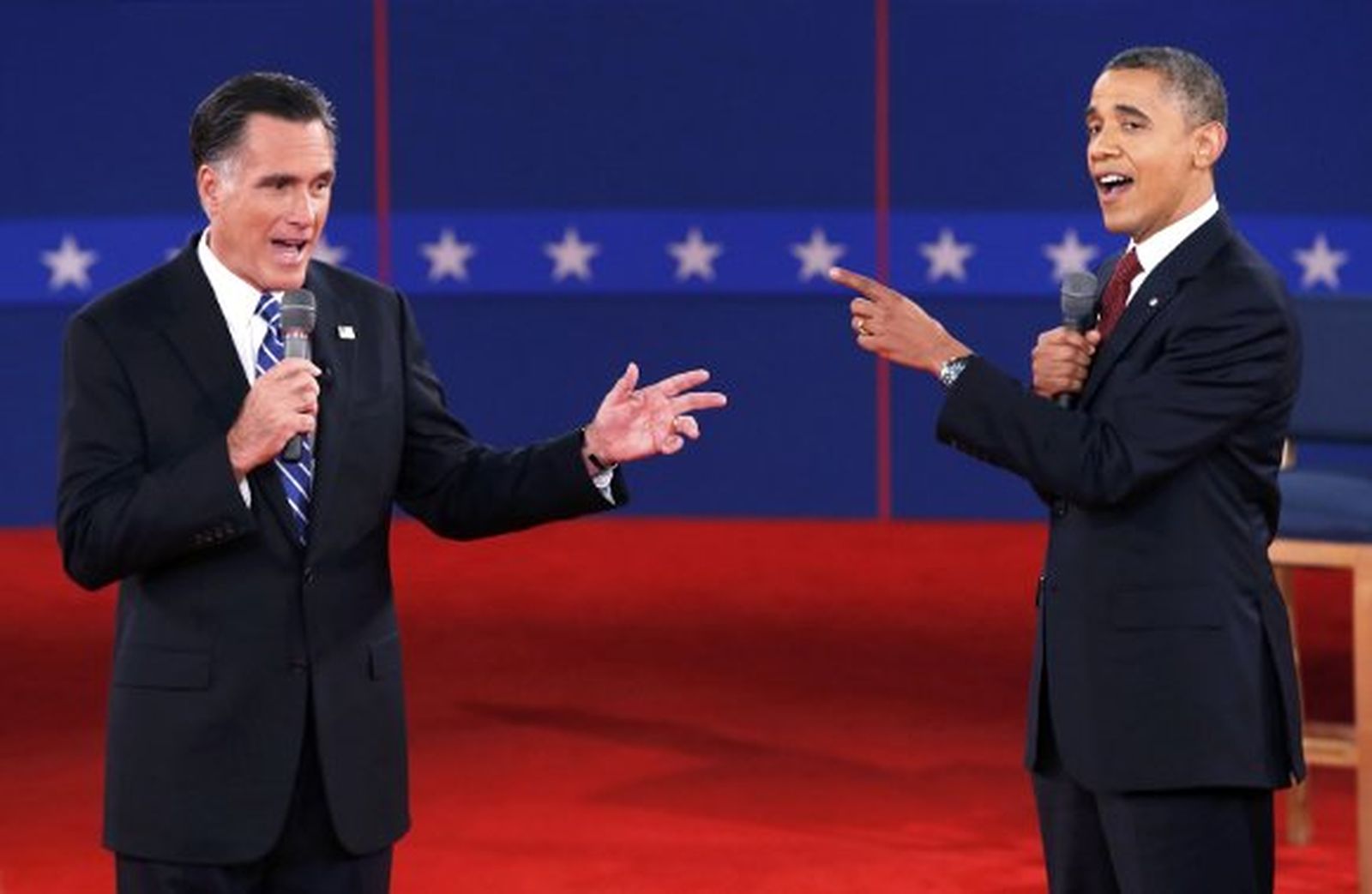 Obama resucita en su segundo debate ante Romney