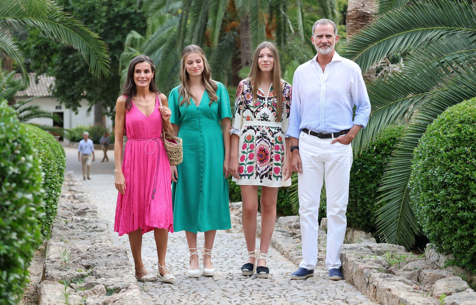 Posado del rey Felipe VI, doña Letizia, la princesa Leonor y la infanta Sofía en Mallorca