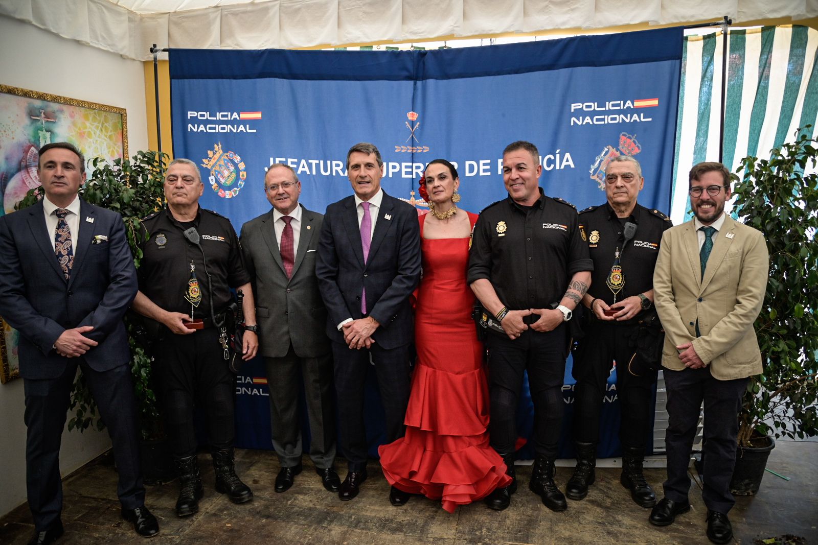 Bicentenario más uno en la caseta de la Policía Nacional