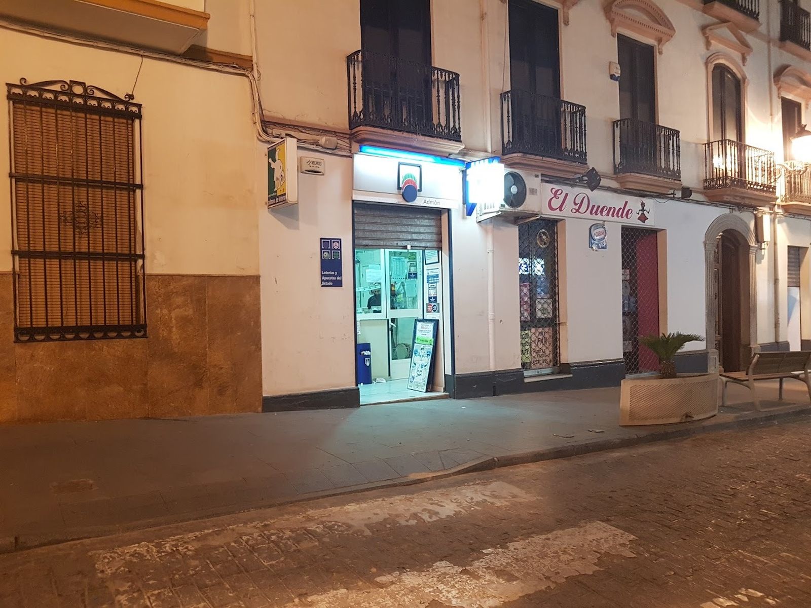 Administración de Loterías en la que se ha consignado el boleto.