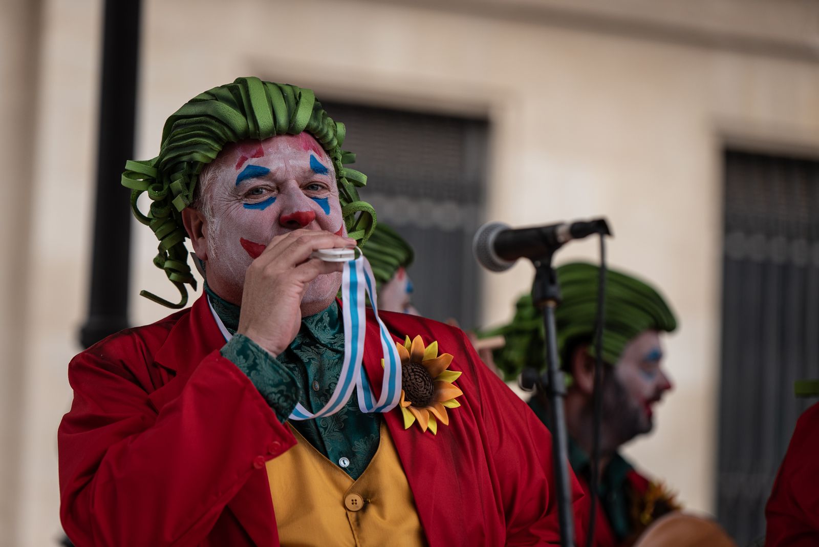 Imágenes de las actuaciones de carnaval en la Plaza de las Monjas